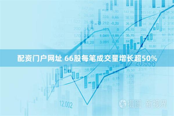 配资门户网址 66股每笔成交量增长超50%